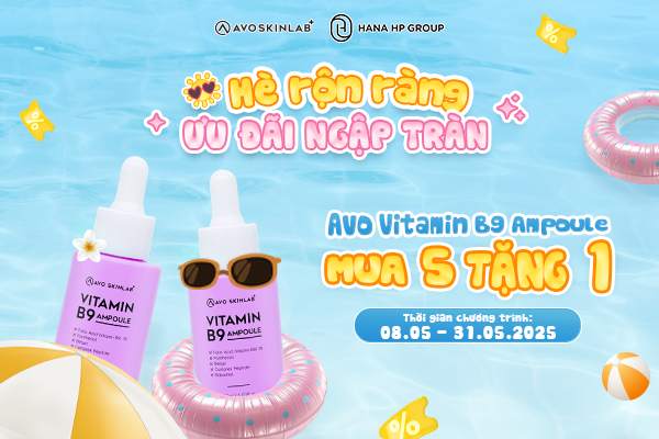 Hè rộn ràng - Ưu đãi ngập tràn cùng Avo Skinlab